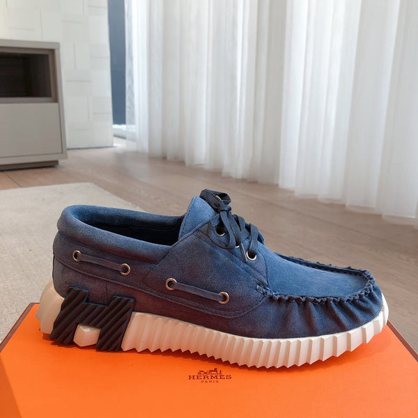 Sneaker HM da uomo 25 Ketch in pelle scamosciata blu 639271