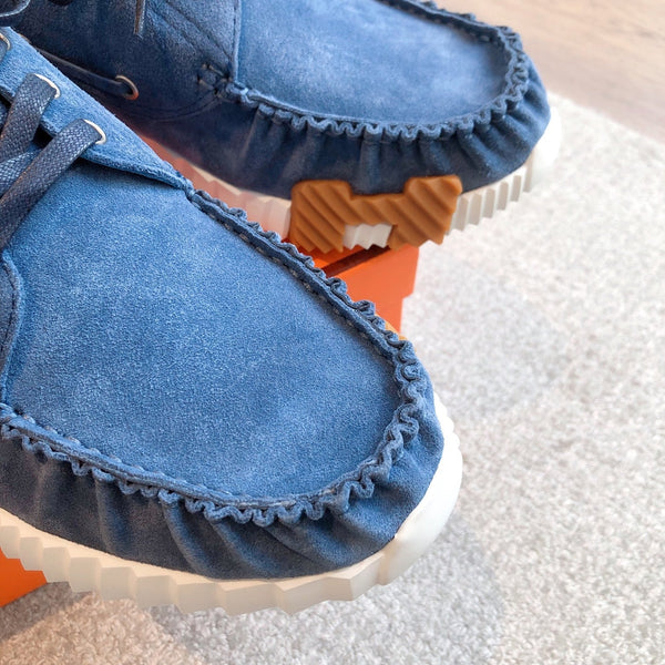 Sneaker HM da uomo 25 Ketch in pelle scamosciata blu 639271