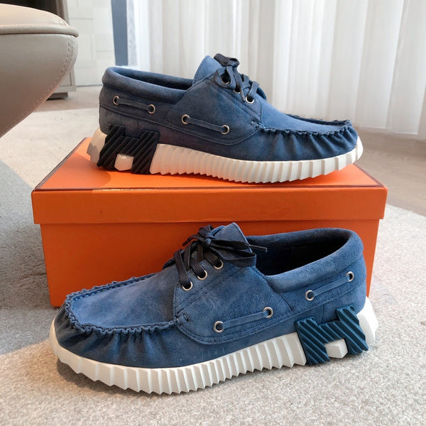 Sneaker HM da uomo 25 Ketch in pelle scamosciata blu 639271