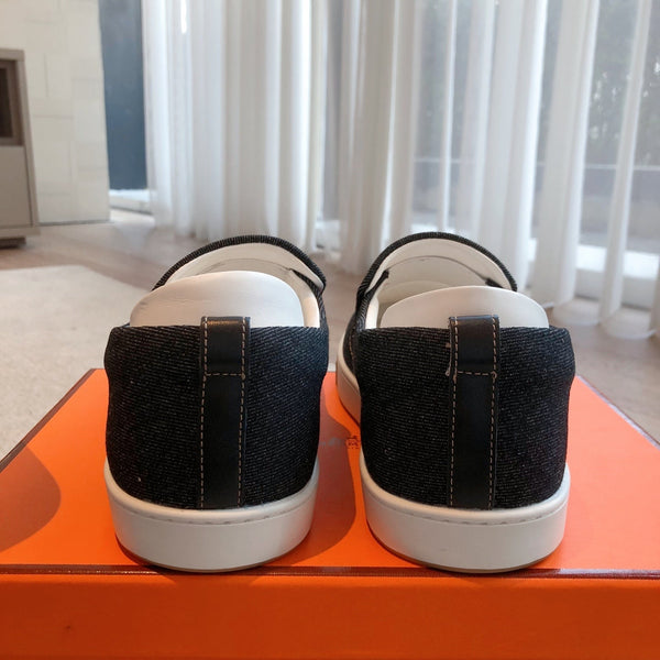 HM Men's Slip on Blue Denim 550836