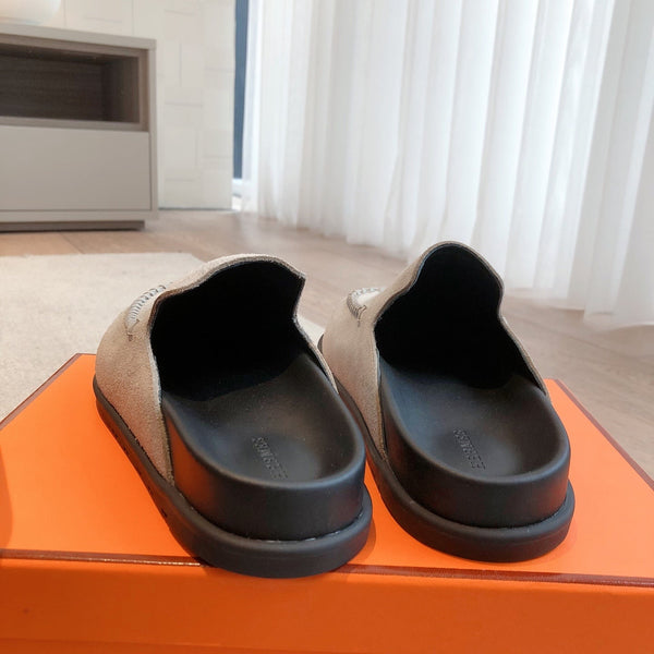 HM Men's 25 Johan Mule Grey Suede 582078