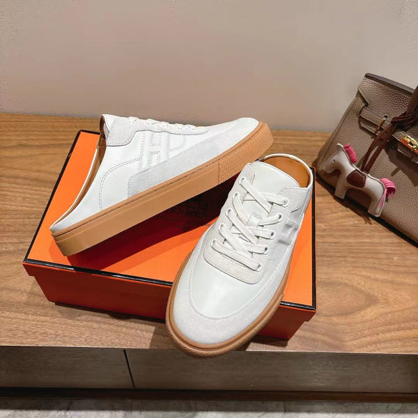 HM 25 Sneaker Mule Suede and Leather 244604