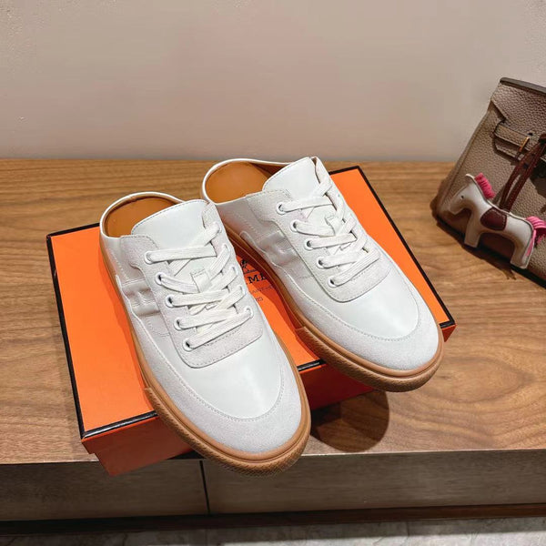 HM 25 Sneaker Mule Suede and Leather 244604