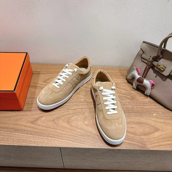 HM 25 Boomerang Sneaker Dark Beige Suede