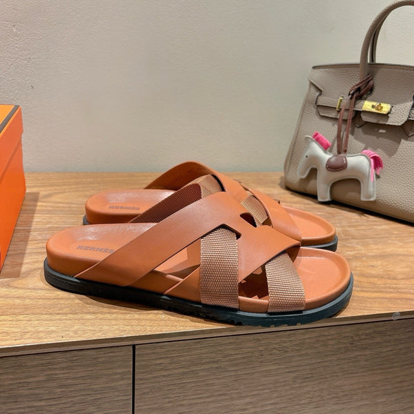 HM 25 Kazimir Sandal Calfskin Canvas