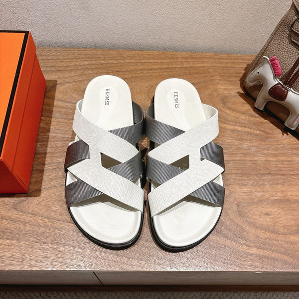 HM 25 Kazimir Sandal Calfskin Canvas