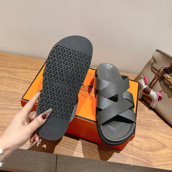 HM 25 Kazimir Sandal Calfskin Canvas