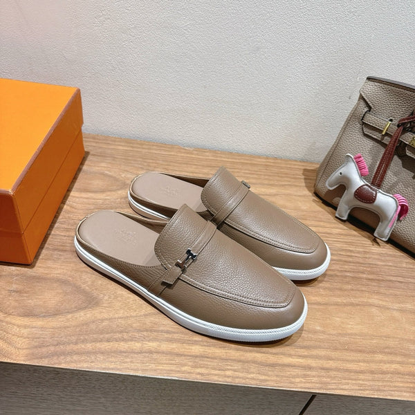 HM Men's 25 Likely Mule Brown Cowhide 691637