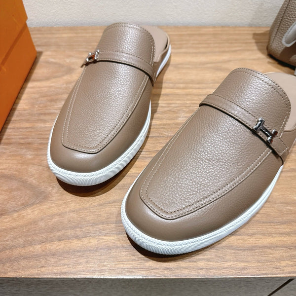 HM Men's 25 Likely Mule Brown Cowhide 691637