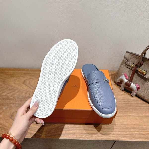 HM Men's 25 Likely Mule Blue Cowhide 691638