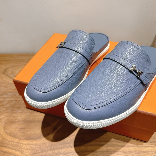 HM Men's 25 Likely Mule Blue Cowhide 691638