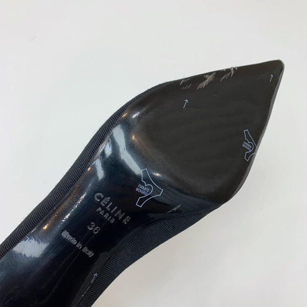 DÉCOLLETÉ CON TACCO MEDIO DA 50 MM IN CAMOSCIO NERO