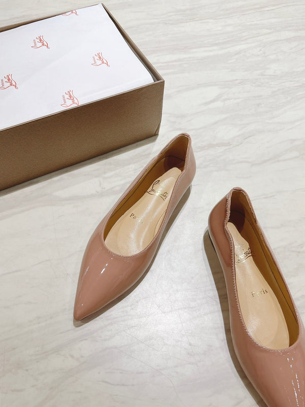 CL 25C Hot Chickita Nude Patent Leather 175454