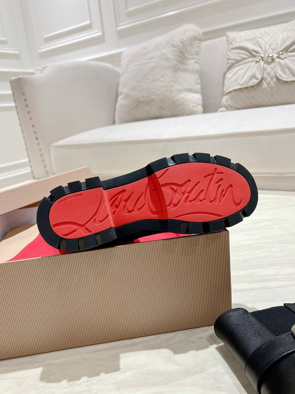 CL 25C Chelsea Booty Lug Black Calf Leather 167667