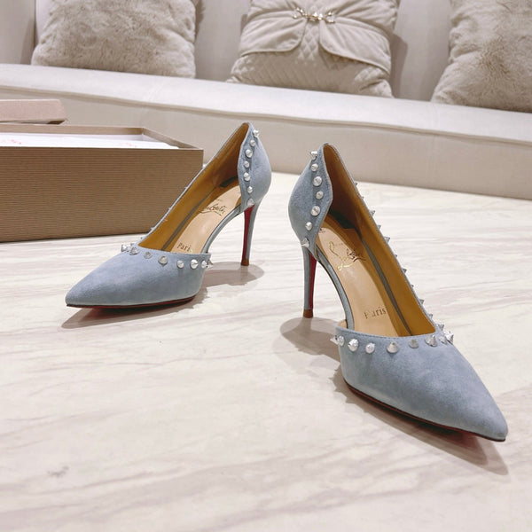 CL 25 Iriza Pumps 8.5cm Blue Suede 314900