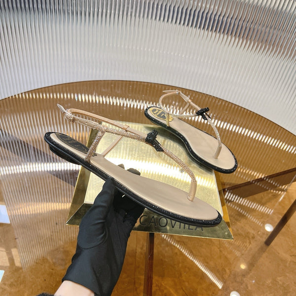 RC 25C Thong Flat-Bottom Diamond Pink Silk Creo Crystal 281978