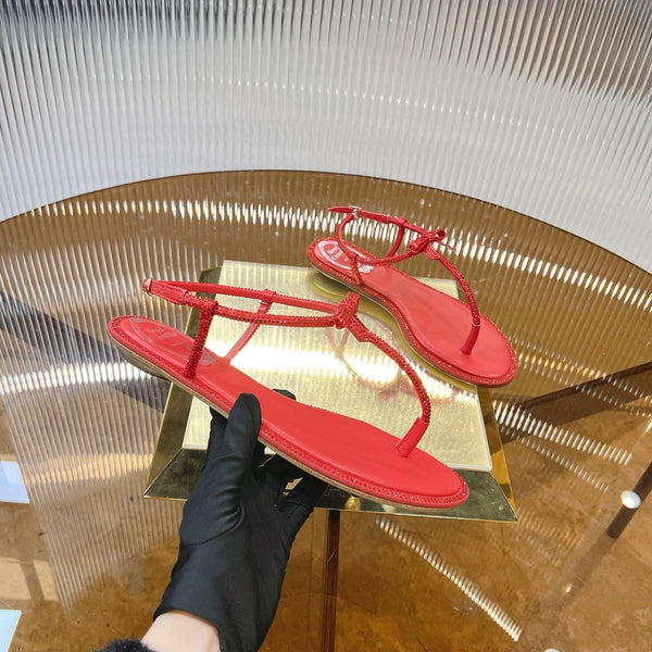 RC 25C Thong Flat-Bottom Diamond Red Silk Creo Crystal 281980