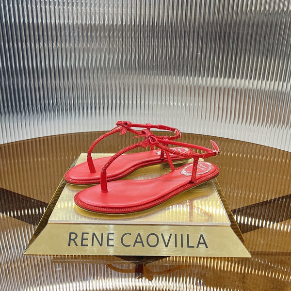 RC 25C Thong Flat-Bottom Diamond Red Silk Creo Crystal 281980