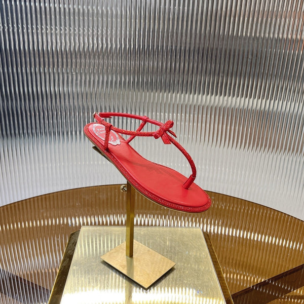 RC 25C Thong Flat-Bottom Diamond Red Silk Creo Crystal 281980