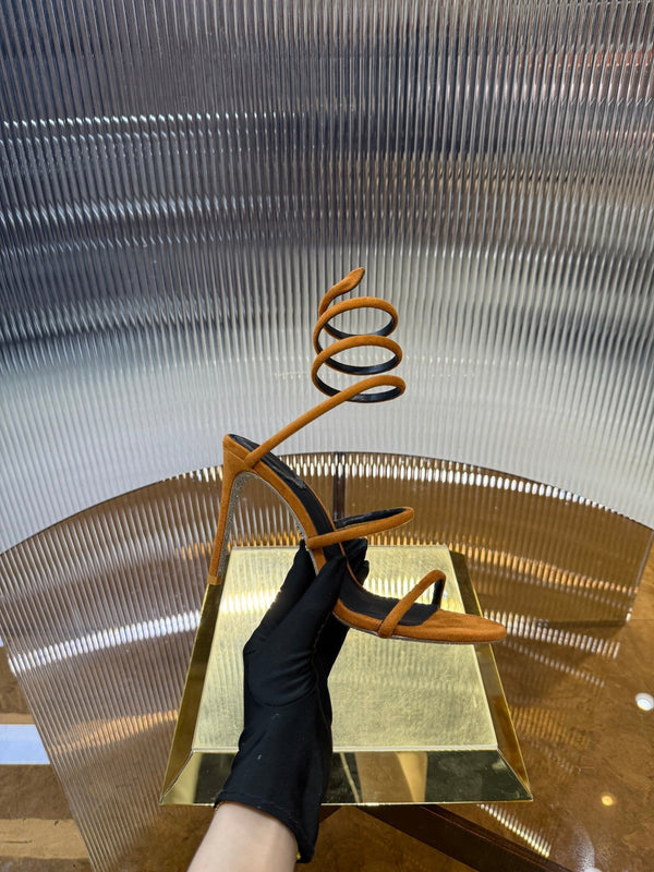 RC 25C Classic Sandals 9.5cm Brown Sheepskin 310622