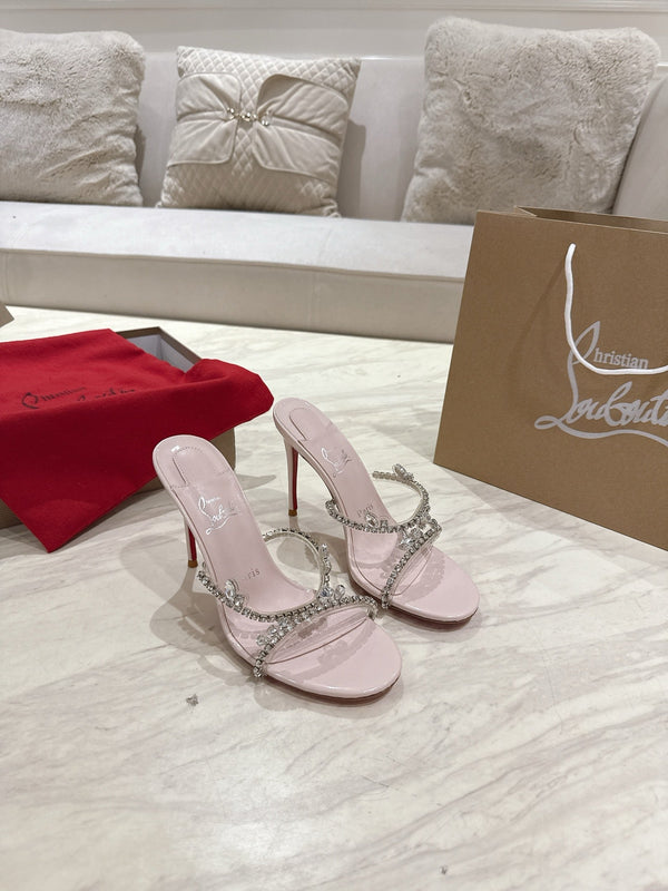 Sandali CL 25 Rosa PVC Creo Strass 307510