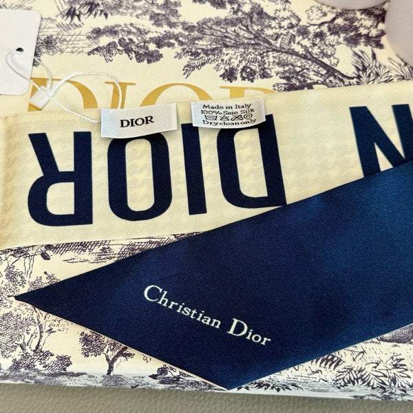 CD 26s Scarf 100cm In Silk 313133