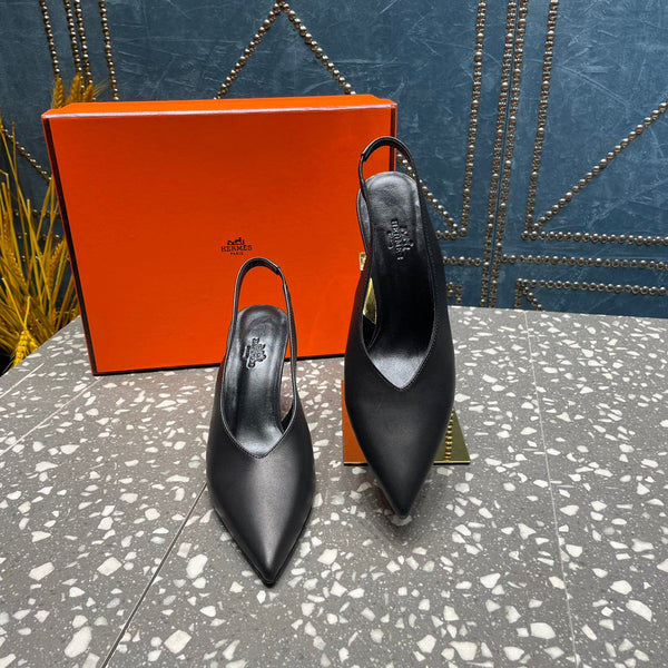 HM Intime 70 Pump Black Lambskin 962935