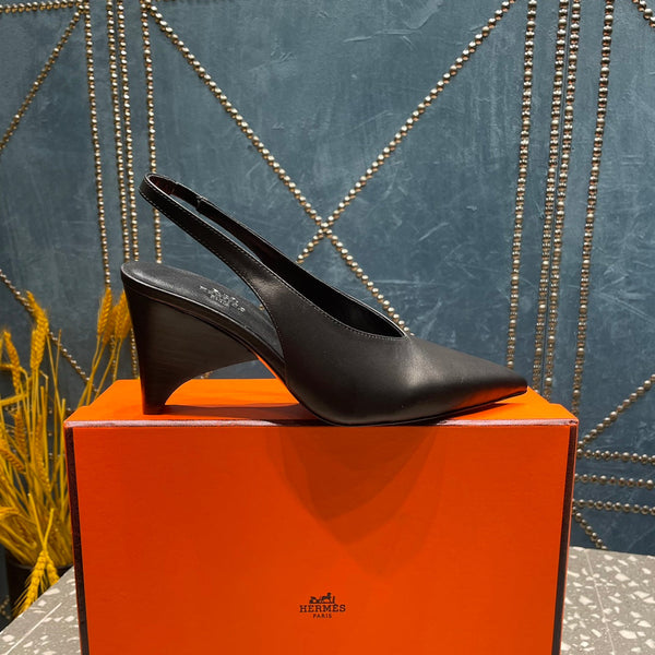 HM Intime 70 Pump Black Lambskin 962935