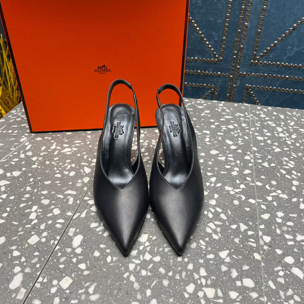 HM Intime 70 Pump Black Lambskin 962935