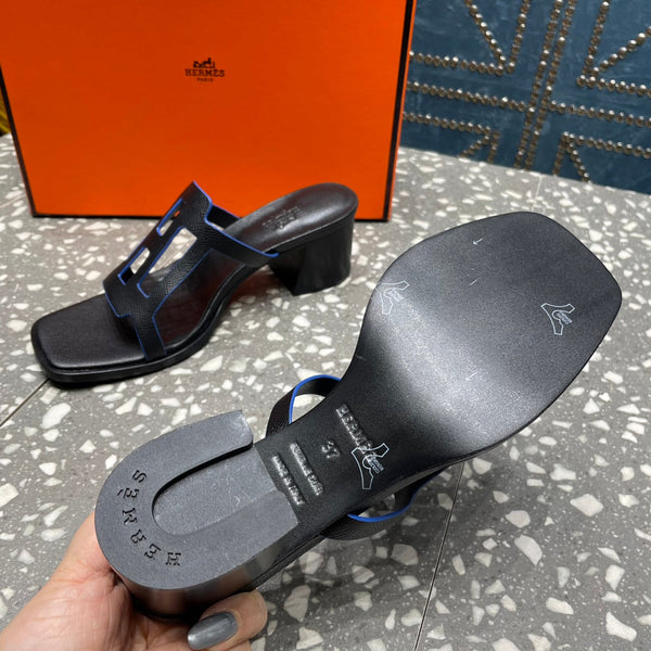 HM Lzzy 50 Sandal Black Cowhide 962956