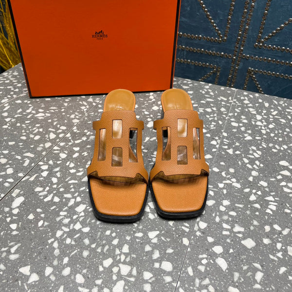 HM Lzzy 50 Sandal Brown Orange Cowhide 962958