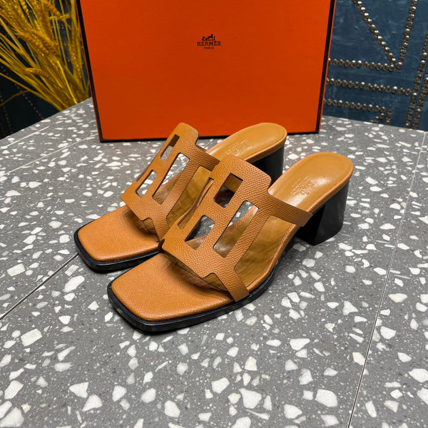 HM Lzzy 50 Sandal Brown Orange Cowhide 962958