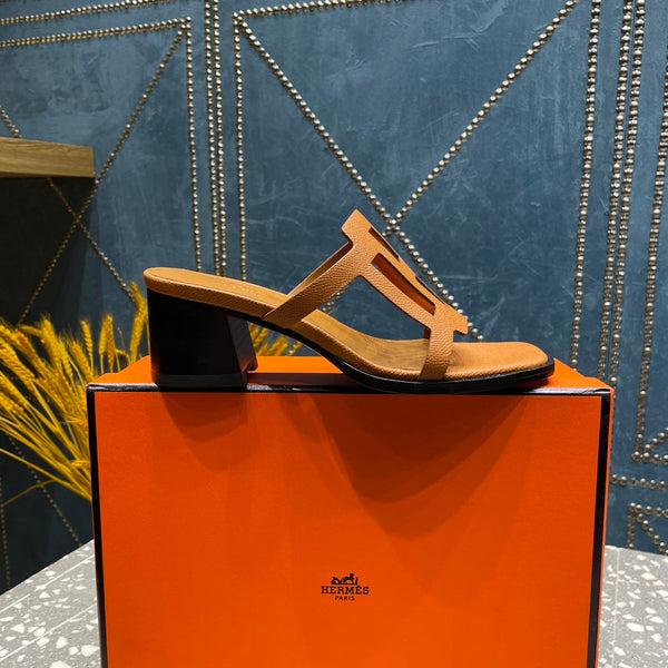 HM Lzzy 50 Sandal Brown Orange Cowhide 962958