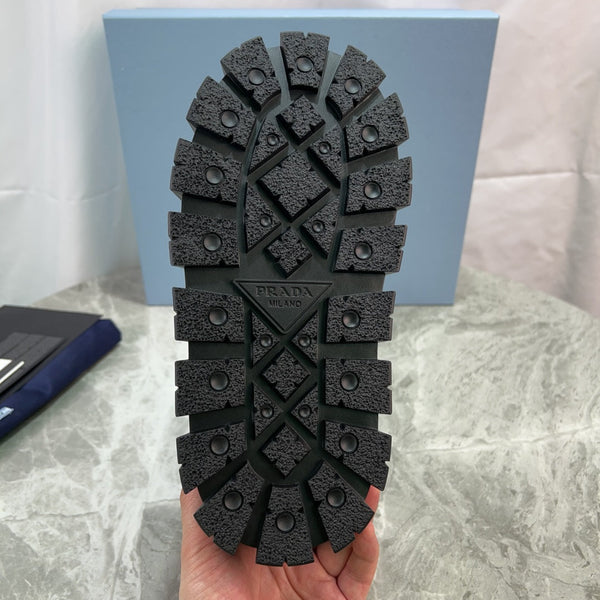 PRA Logo-Plaque Snow Boots Black Recycled Polyamide Cowhide 454745