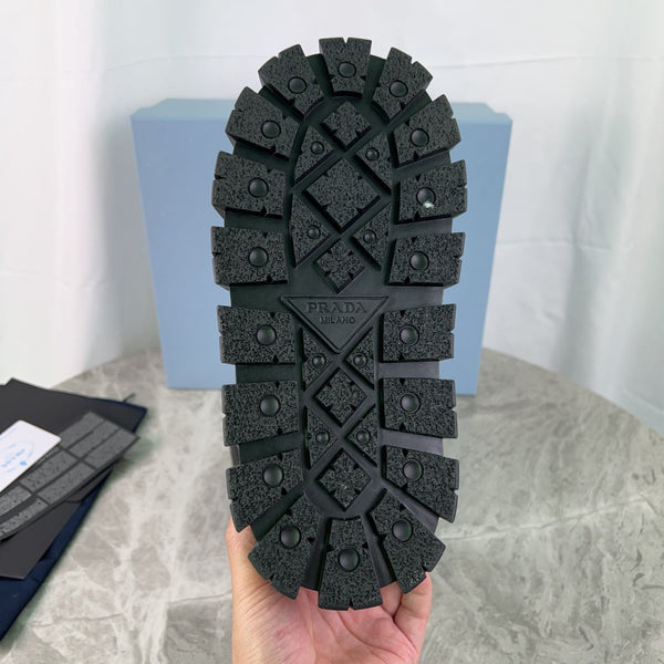 PRA Moon Boots Black Recycled Nylon & Cowhide 454739