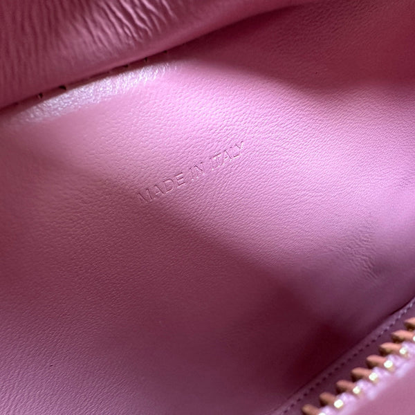 MINI 22 TILLY BAG IN CREPE PINK SHINNY CALFSKIN