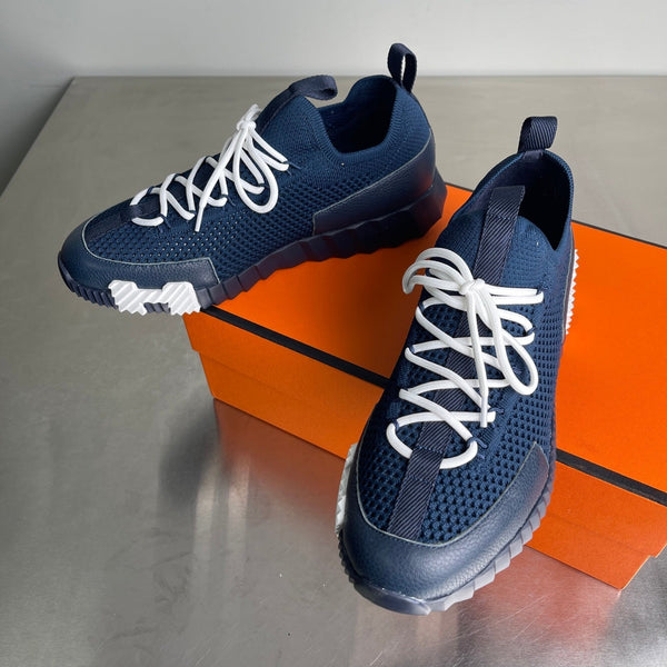Sneaker HM da uomo 25 Lift in pelle di vitello blu navy 703773