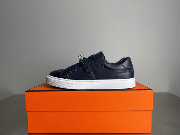 HM Men's Day Sneaker Navy Blue Lambskin 703791