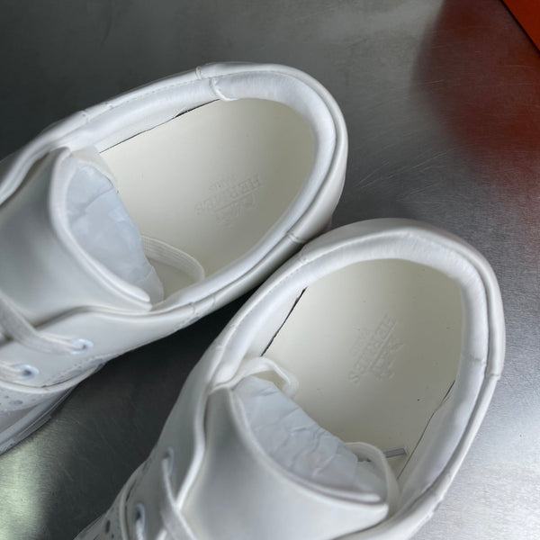 HM Men's Day Sneaker White Lambskin 703793