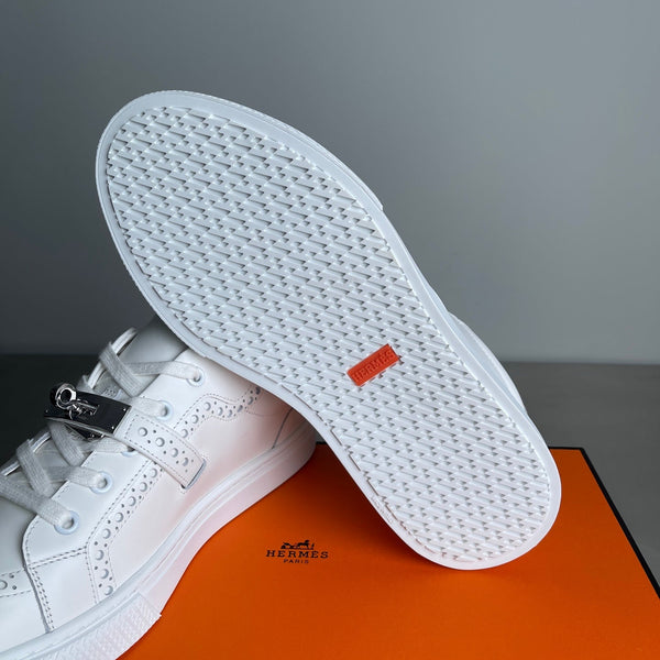 HM Men's Day Sneaker White Lambskin 703793