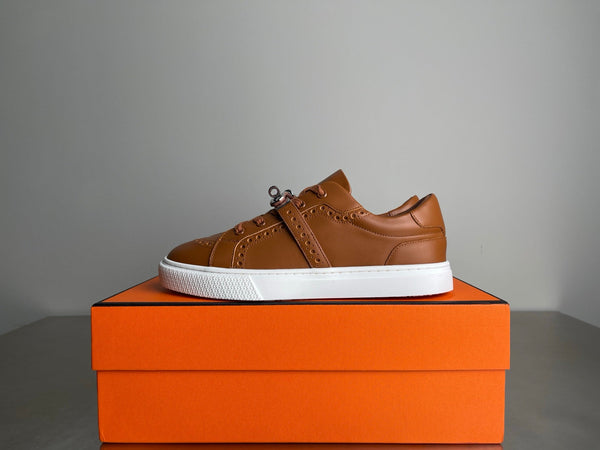 HM Men's Day Sneaker Brown Lambskin 703794