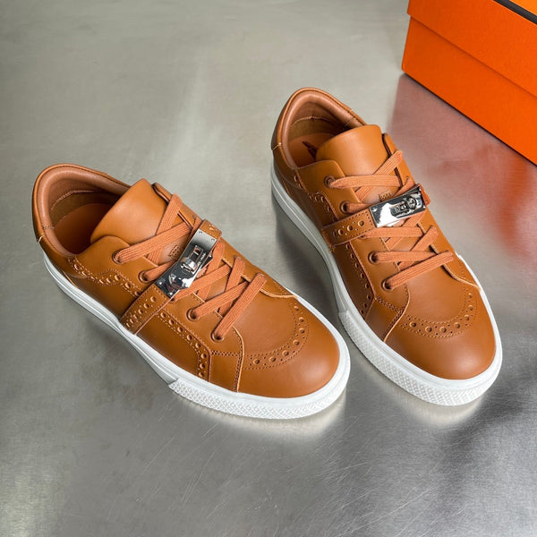 HM Men's Day Sneaker Brown Lambskin 703794