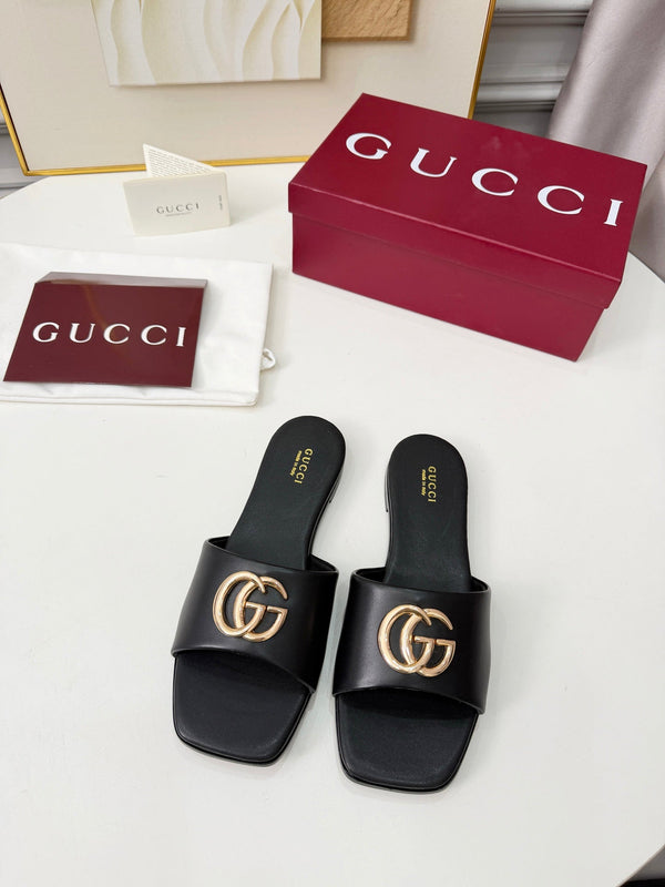 GG 2026 Early Spring Mule Black Sheepskin 688523