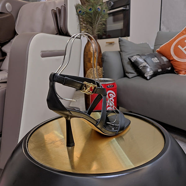 Jimmy 25 Jessica Sandal Black Nappa Leather 240093