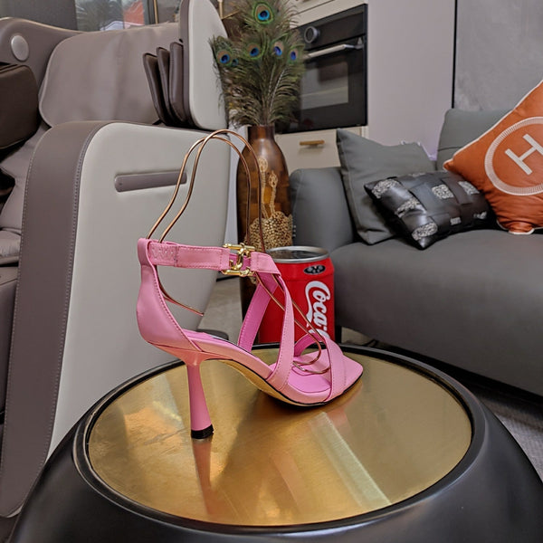 Jimmy 25 Jessica Sandal Pink Pastel Nappa Leather 240094