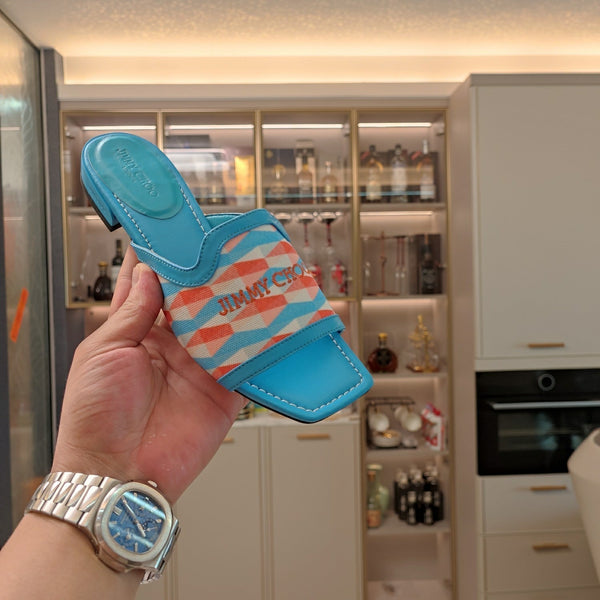 Jimmy 25 Nako Flat Sky Nappa Leather 240105