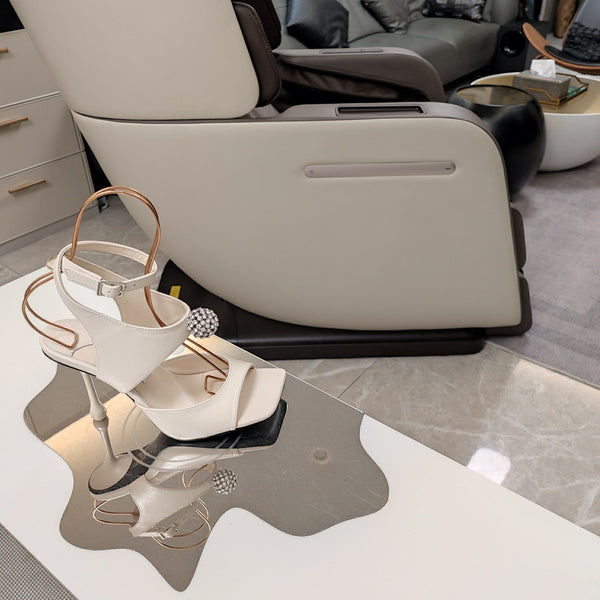 Jimmy 25 Orb 100 Sandal White Nappa Leather 240019