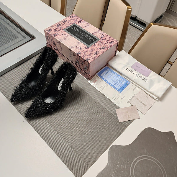 Jimmy 25 Ixia 100 Pump Black Tinsel 240022