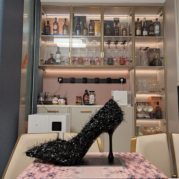 Jimmy 25 Ixia 100 Pump Black Tinsel 240022