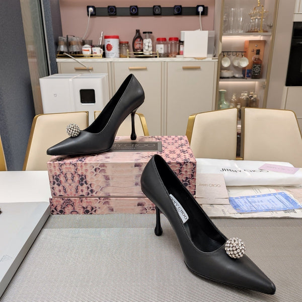 Jimmy 25 Orb Pump 100 Black Cowhide 240043